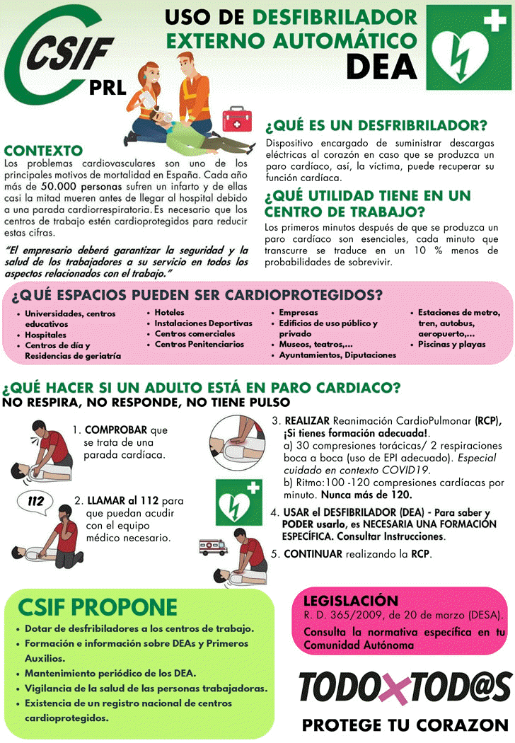 Cartel diferencias entre DESA y DEA
