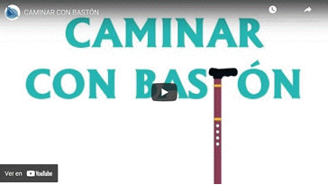 Vídeo Caminar con Bastón