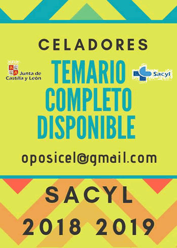 Oposicel - Temario Celadores SACYL 2019