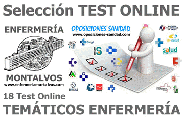 Recopilatorio de TEST ONLINE TEMÁTICOS DE ENFERMERÍA