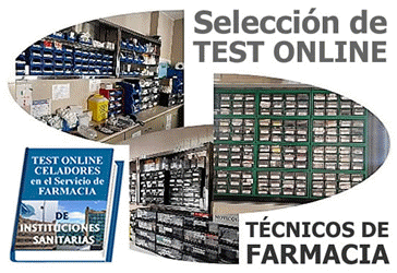 TEST ONLINE Recopilatorios de TÉCNICOS DE FARMACIA