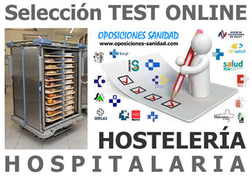 TEST ONLINE Recopilatorios de PERSONAL DE HOSTELERÍA HOSPITALARIA