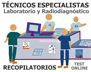 TEST ONLINE Recopilatorios de TÉCNICOS SUPERIORES en LABORATORIO y RADIODIAGNÓSTICO