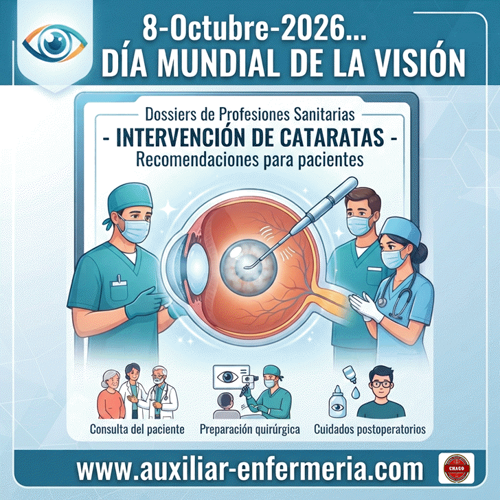 8-Octubre-2026... DIA MUNDIAL DE LA VISI�N / INTERVENCI�N DE CATARATAS: Recomendaciones para Pacientes
