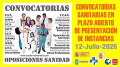 Convocatorias de Oposiciones Sanitarias
