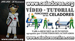 Funciones de los Celadores y del JPS