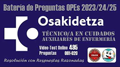 V�deo-Test Bater�as TCAEs/Celadores Osakidetza 2026